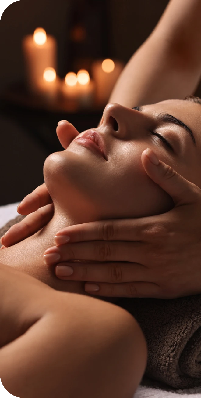 Women facials treatment