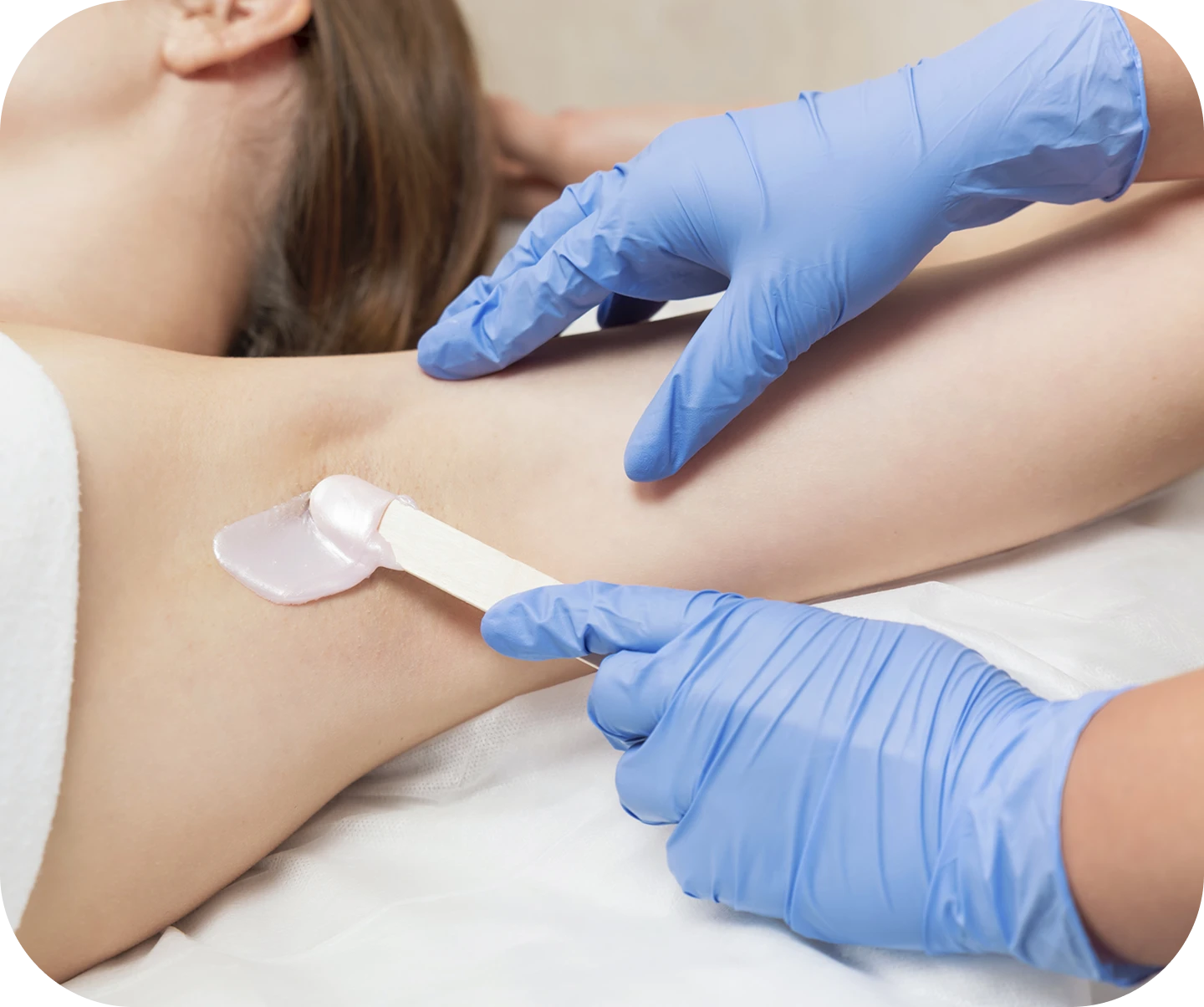 Women facials treatment